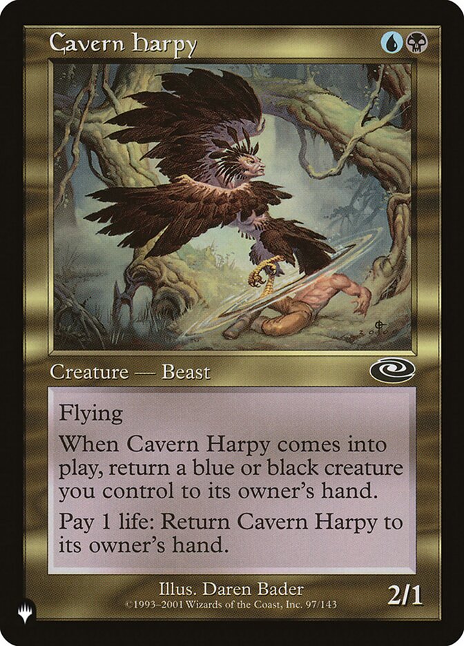 Cavern Harpy [The List] | Exor Games Dartmouth