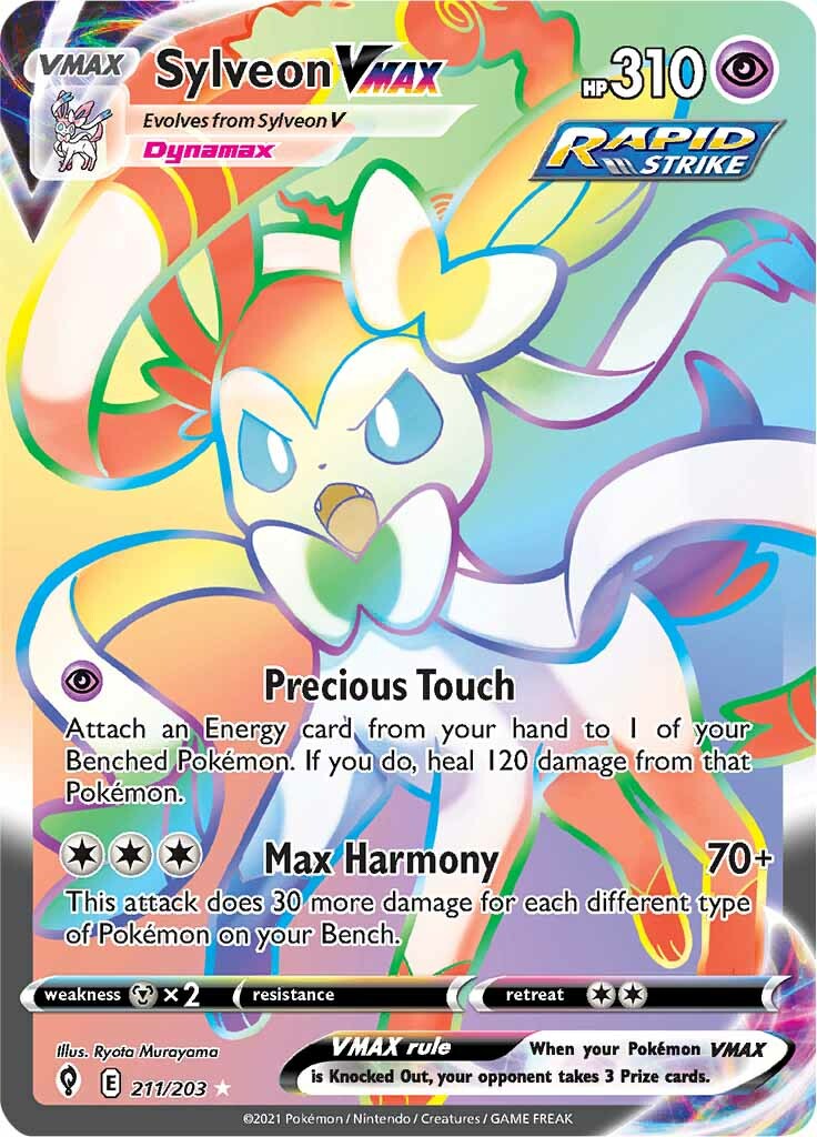 Sylveon VMAX (211/203) [Sword & Shield: Evolving Skies] | Exor Games Dartmouth