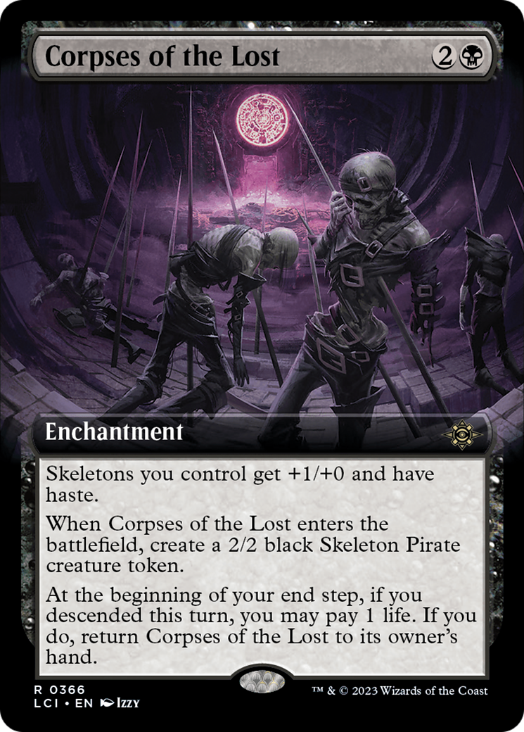 Corpses of the Lost (Extended Art) [The Lost Caverns of Ixalan] | Exor Games Dartmouth