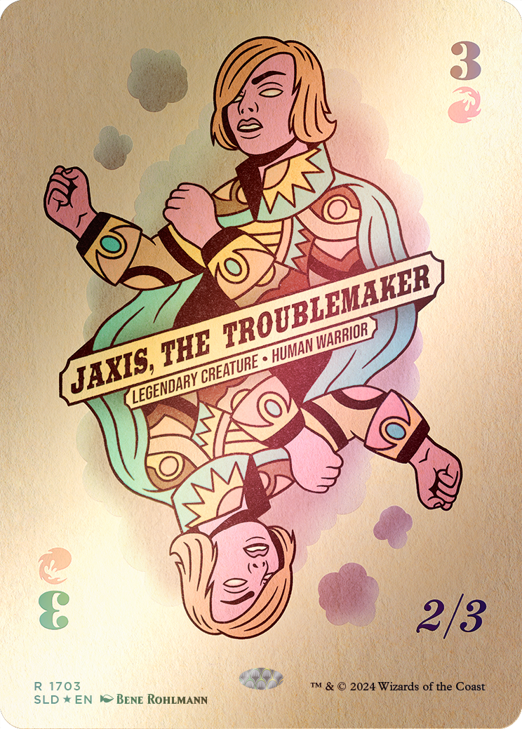 Jaxis, the Troublemaker (Rainbow Foil) [Secret Lair Drop Series] | Exor Games Dartmouth