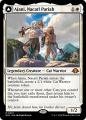 Ajani, Nacatl Pariah // Ajani, Nacatl Avenger [Modern Horizons 3] | Exor Games Dartmouth