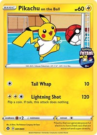 Pikachu on the Ball (001/005) [Miscellaneous Cards] | Exor Games Dartmouth