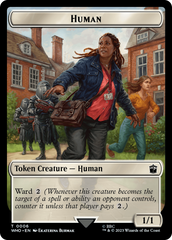 Human (0006) // Fish Double-Sided Token [Doctor Who Tokens] | Exor Games Dartmouth