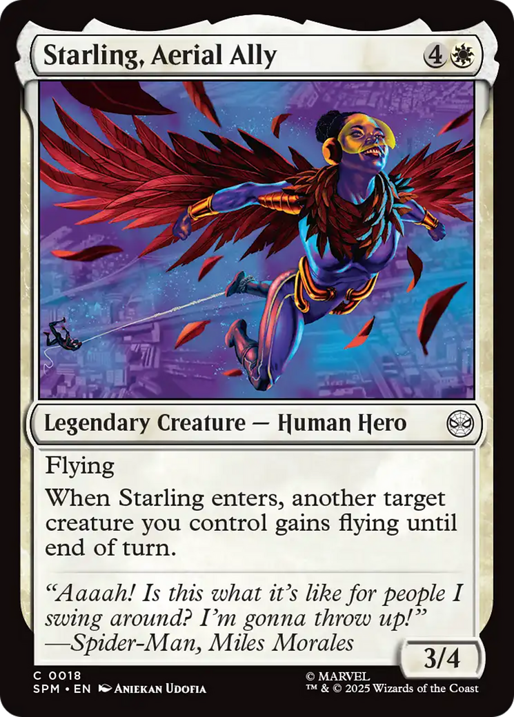 Starling, Aerial Ally [Marvel's Spider-Man] | Exor Games Dartmouth