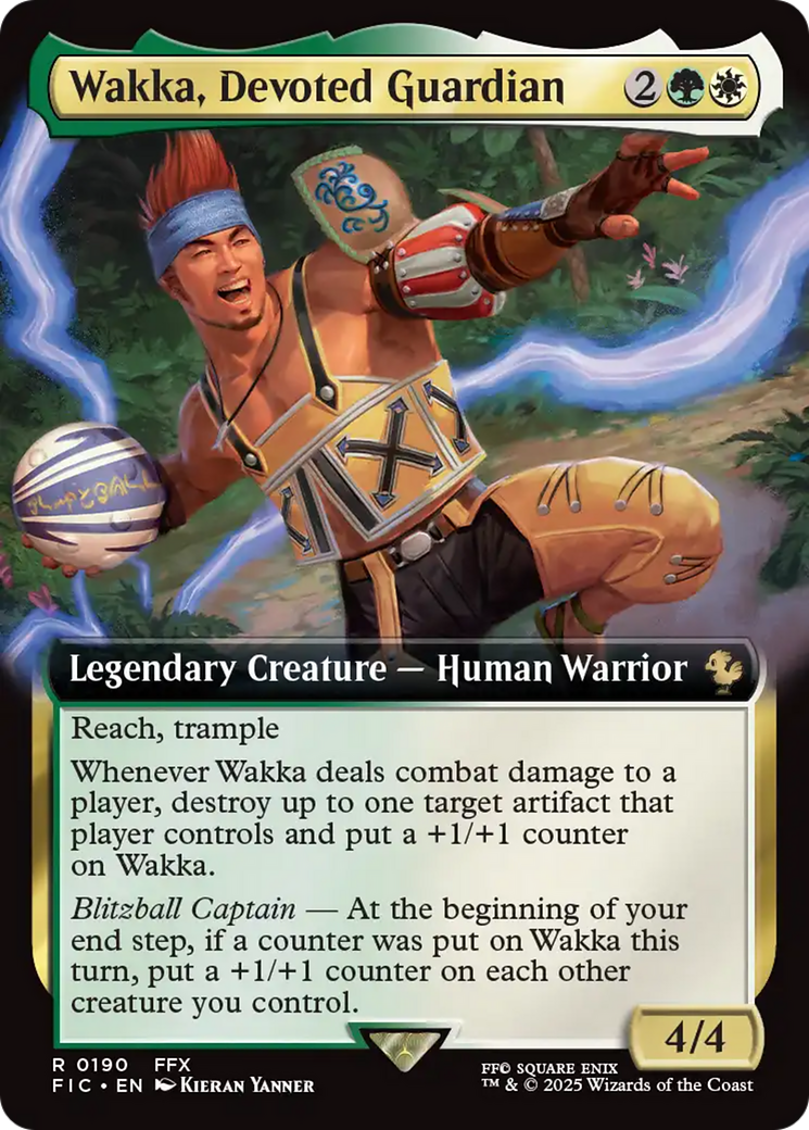 Wakka, Devoted Guardian (Extended Art) [FINAL FANTASY Commander] | Exor Games Dartmouth