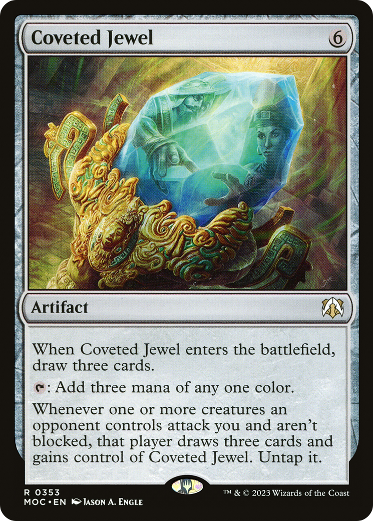 Coveted Jewel (Ripple Foil) [Modern Horizons 3 Commander] | Exor Games Dartmouth
