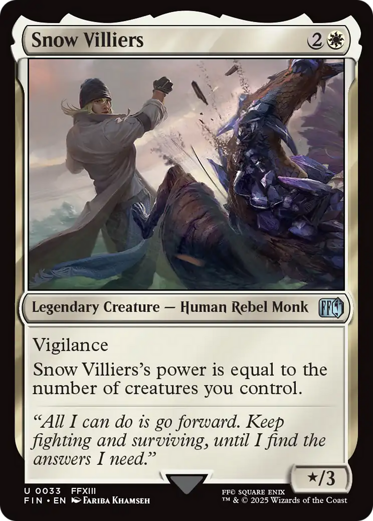Snow Villiers [FINAL FANTASY] | Exor Games Dartmouth
