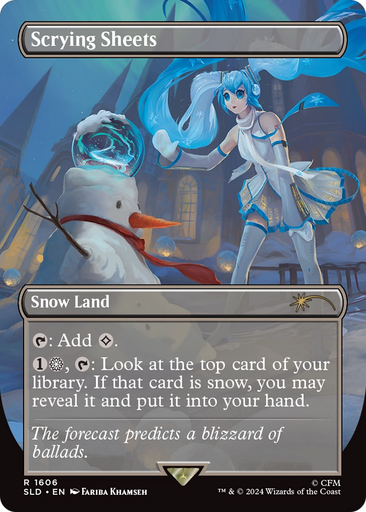 Scrying Sheets [Secret Lair Drop Series] | Exor Games Dartmouth