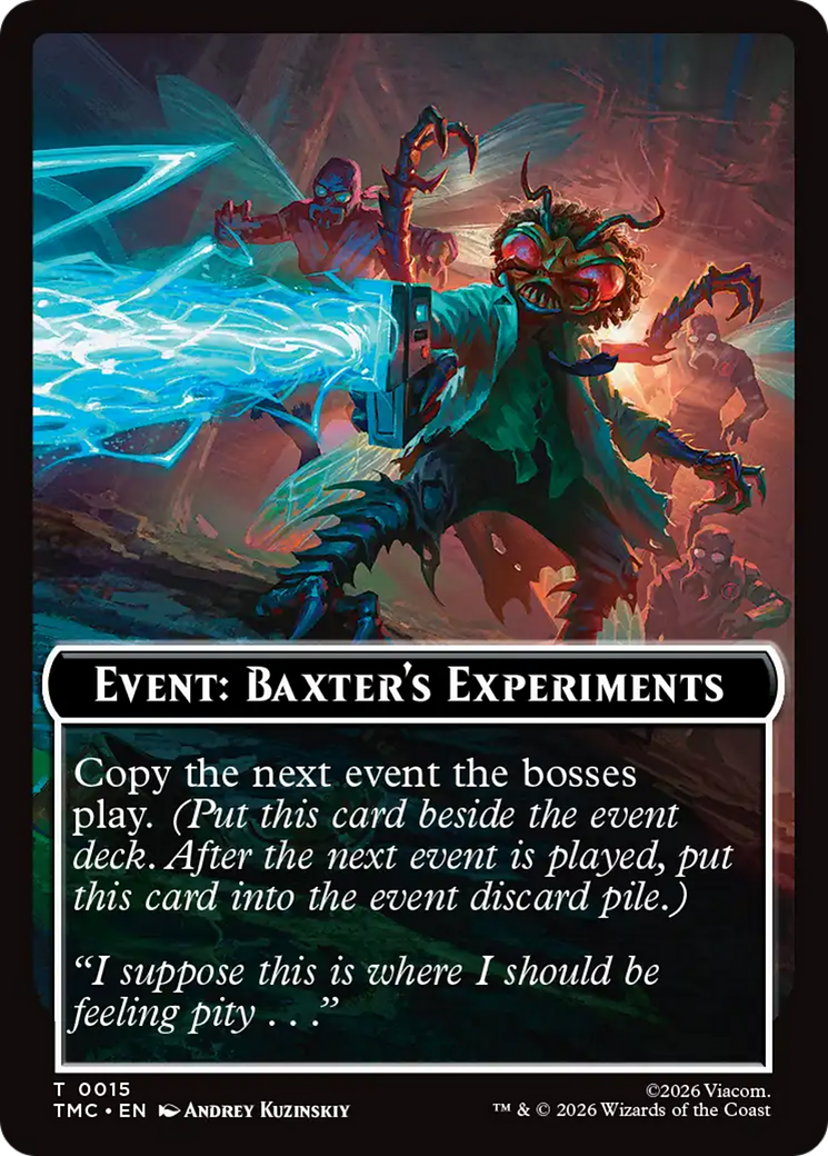 Event: Baxter's Experiments [Teenage Mutant Ninja Turtles Commander Tokens] | Exor Games Dartmouth
