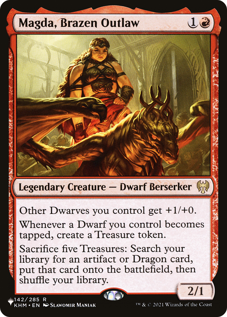 Magda, Brazen Outlaw (KHM) [The List] | Exor Games Dartmouth