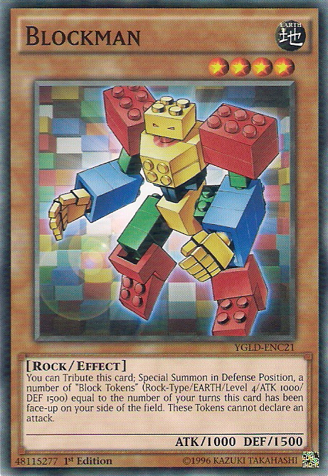 Blockman [YGLD-ENC21] Common | Exor Games Dartmouth