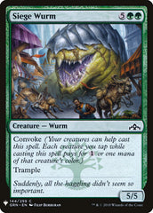 Siege Wurm [Mystery Booster] | Exor Games Dartmouth