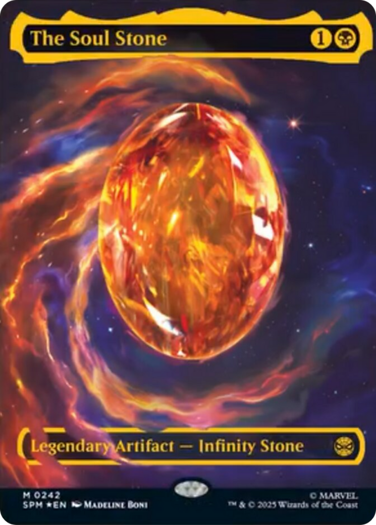 The Soul Stone (Cosmic Foil) [Marvel's Spider-Man] | Exor Games Dartmouth