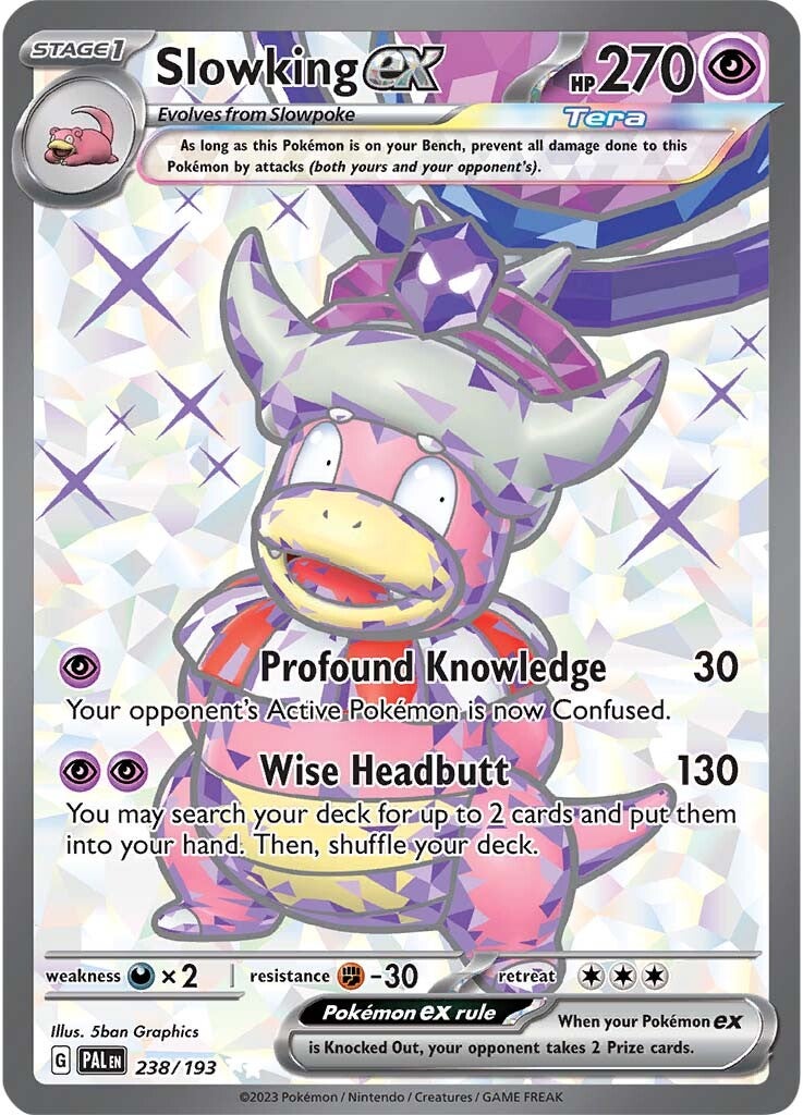 Slowking ex (238/193) [Scarlet & Violet: Paldea Evolved] | Exor Games Dartmouth