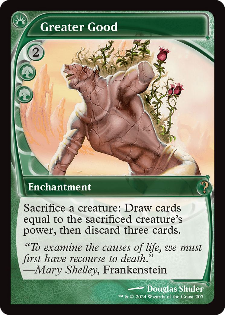 Greater Good (Future Sight) [Mystery Booster 2] | Exor Games Dartmouth
