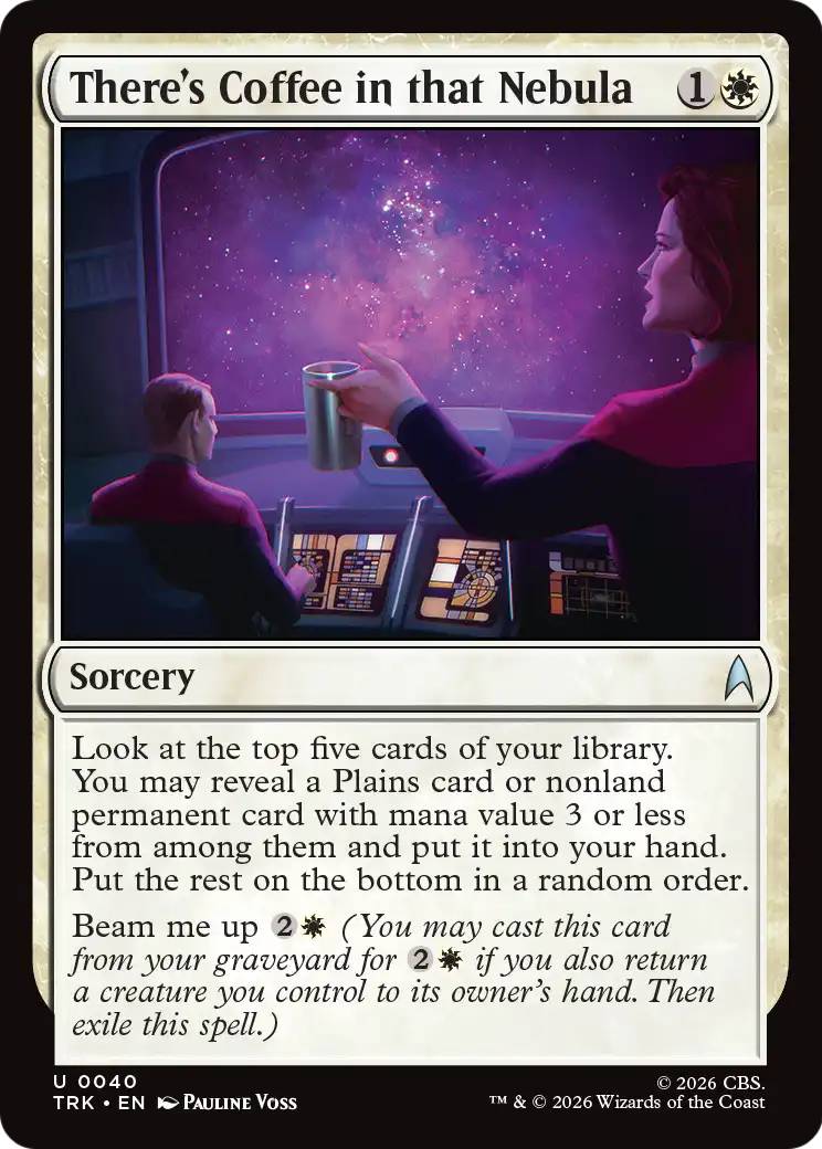 There's Coffee in that Nebula [Star Trek] | Exor Games Dartmouth