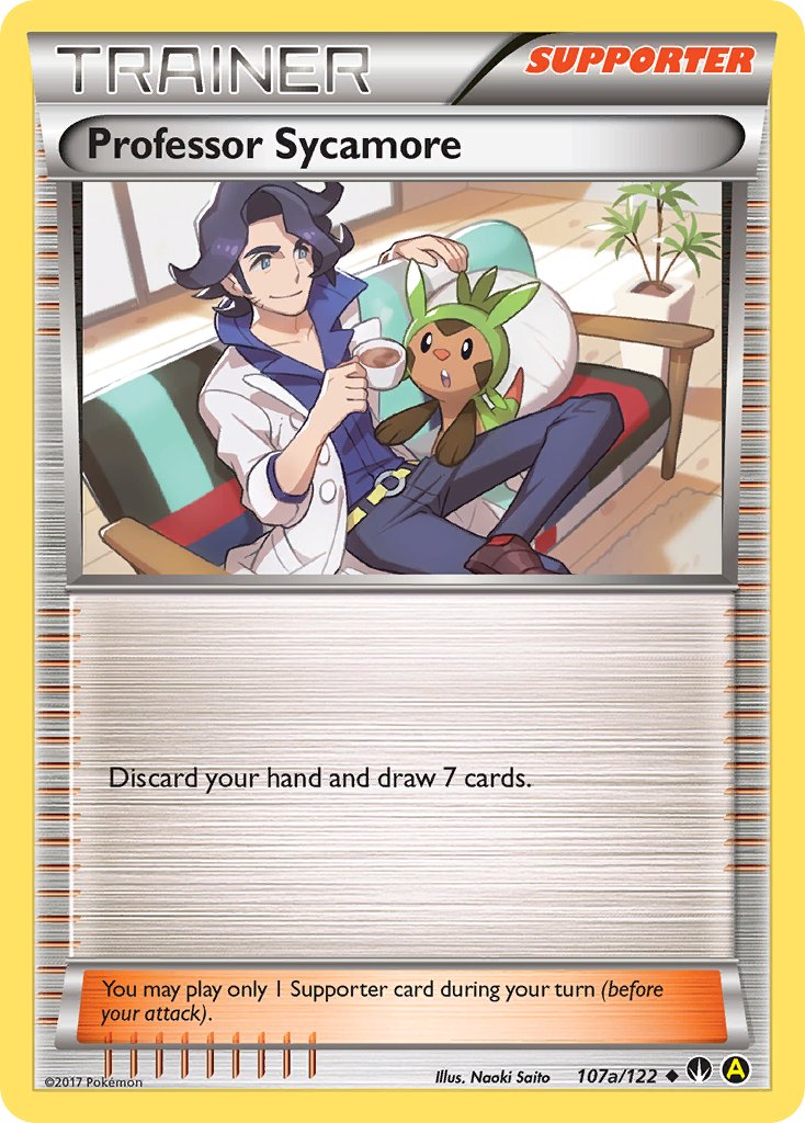 Professor Sycamore (107a/122) [Alternate Art Promos] | Exor Games Dartmouth