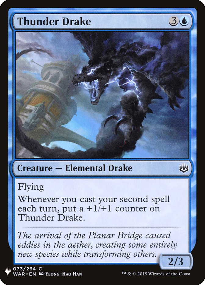 Thunder Drake [Mystery Booster] | Exor Games Dartmouth