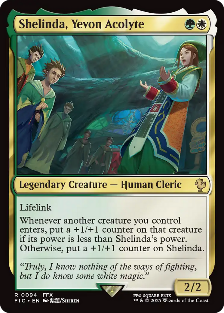 Shelinda, Yevon Acolyte [FINAL FANTASY Commander] | Exor Games Dartmouth