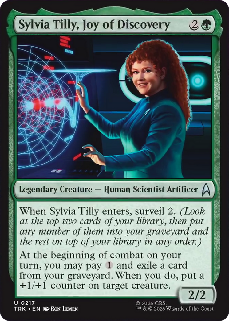 Sylvia Tilly, Joy of Discovery [Star Trek] | Exor Games Dartmouth