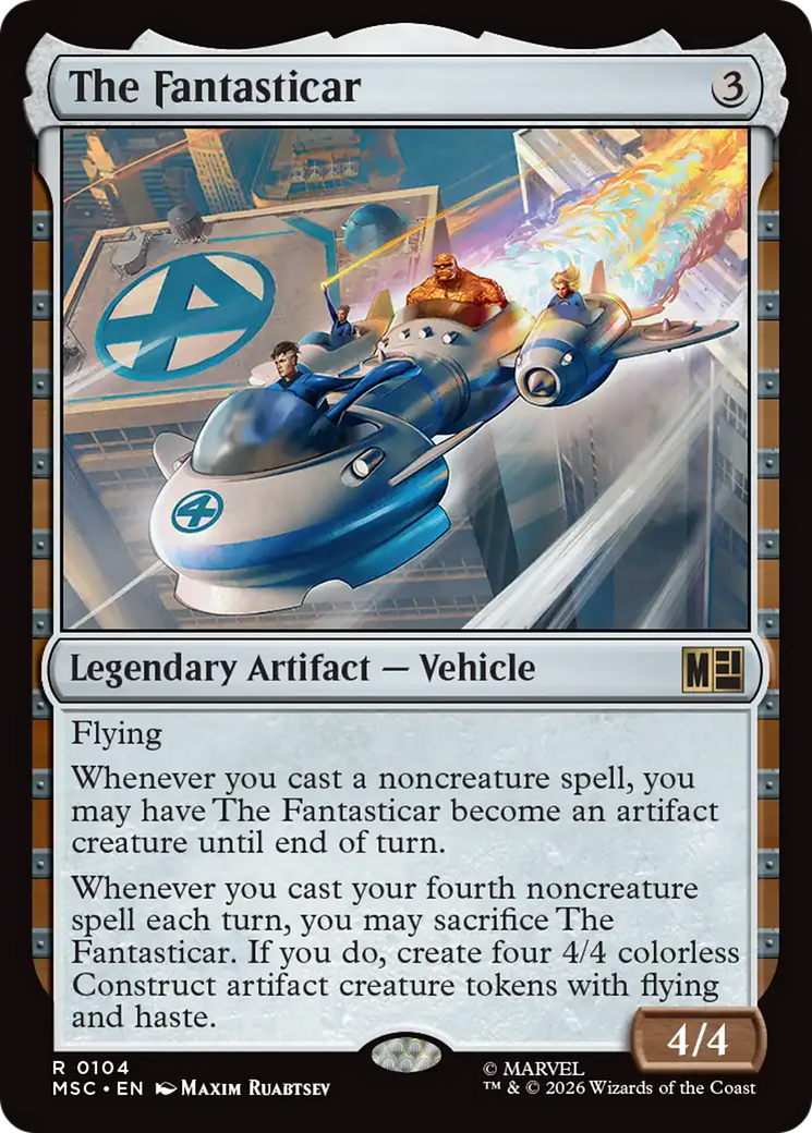 The Fantasticar [Marvel Super Heroes Commander] | Exor Games Dartmouth