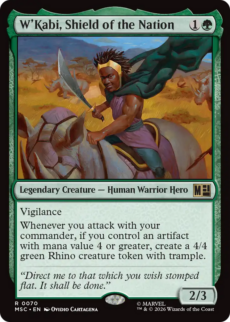 W'Kabi, Shield of the Nation [Marvel Super Heroes Commander] | Exor Games Dartmouth