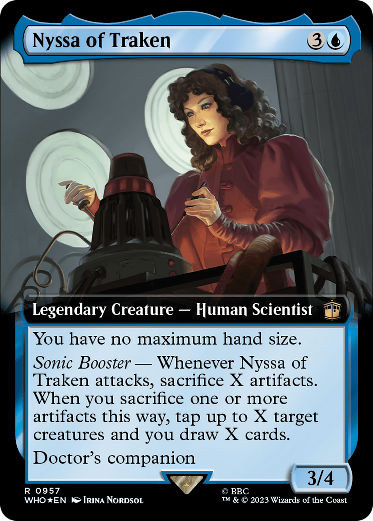 Nyssa of Traken (Extended Art) (Surge Foil) [Doctor Who] | Exor Games Dartmouth