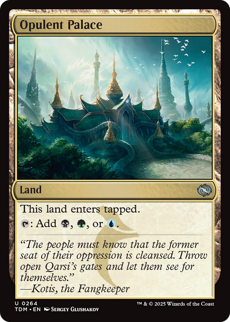 Opulent Palace [Tarkir: Dragonstorm] | Exor Games Dartmouth