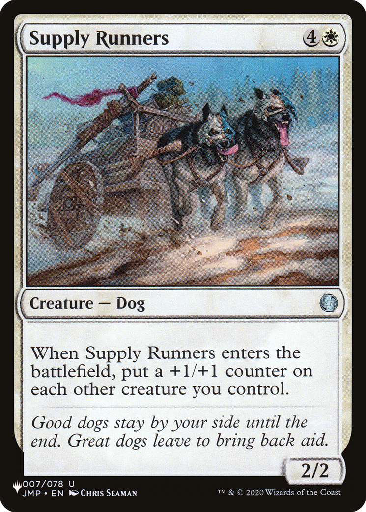 Supply Runners [The List Reprints] | Exor Games Dartmouth