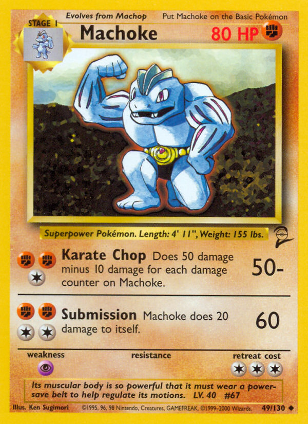 Machoke (49/130) [Base Set 2] | Exor Games Dartmouth