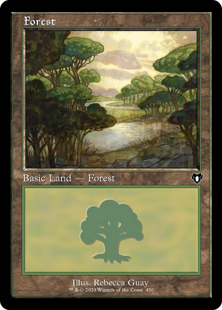 Forest (450) (Retro) [Commander Masters] | Exor Games Dartmouth