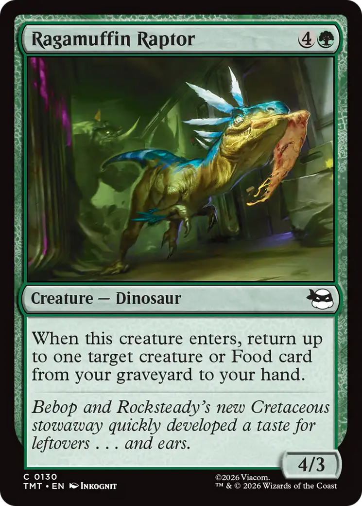 Ragamuffin Raptor [Teenage Mutant Ninja Turtles] | Exor Games Dartmouth