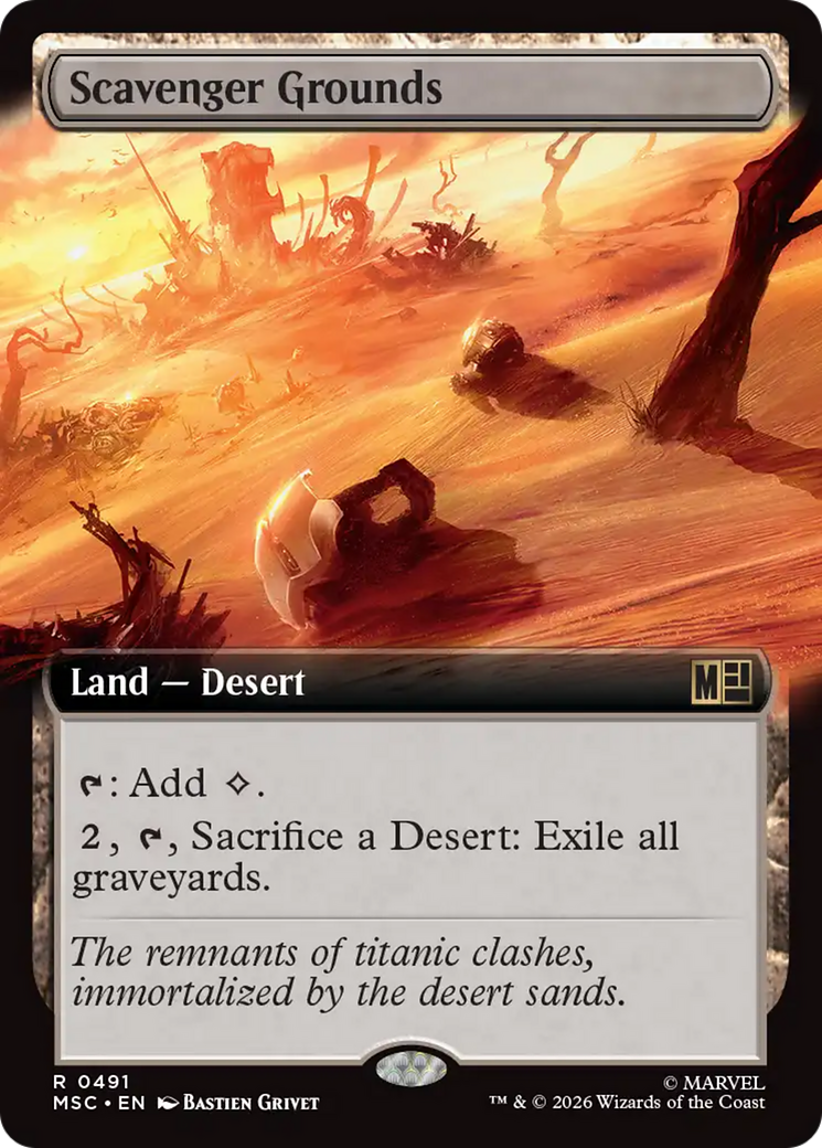 Scavenger Grounds (Extended Art) [Marvel Super Heroes Commander] | Exor Games Dartmouth