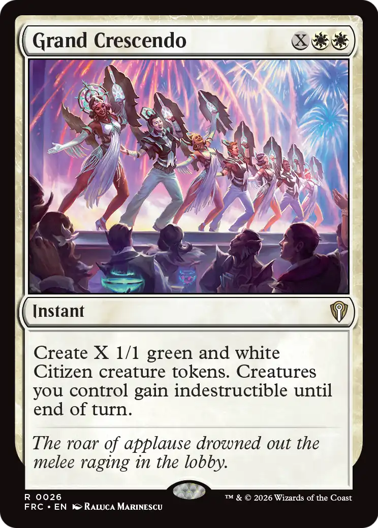 Grand Crescendo [Reality Fracture Commander] | Exor Games Dartmouth