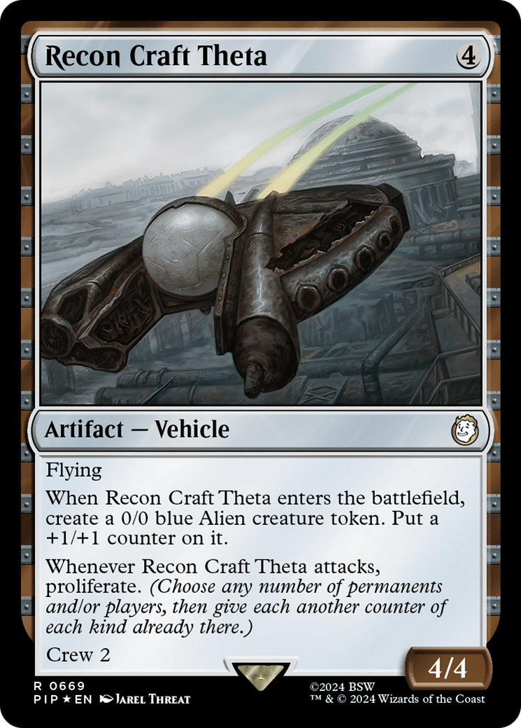 Recon Craft Theta (Surge Foil) [Fallout] | Exor Games Dartmouth