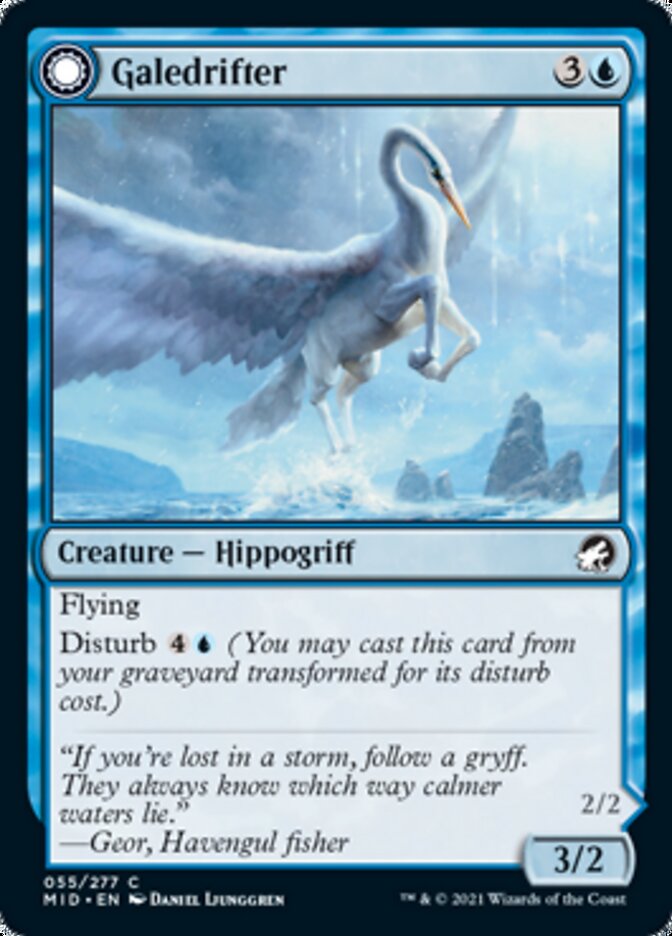 Galedrifter // Waildrifter [Innistrad: Midnight Hunt] | Exor Games Dartmouth