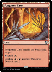 Forgotten Cave [Phyrexia: All Will Be One Commander] | Exor Games Dartmouth