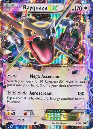 Rayquaza EX (XY69) (Jumbo Card) [XY: Black Star Promos] | Exor Games Dartmouth