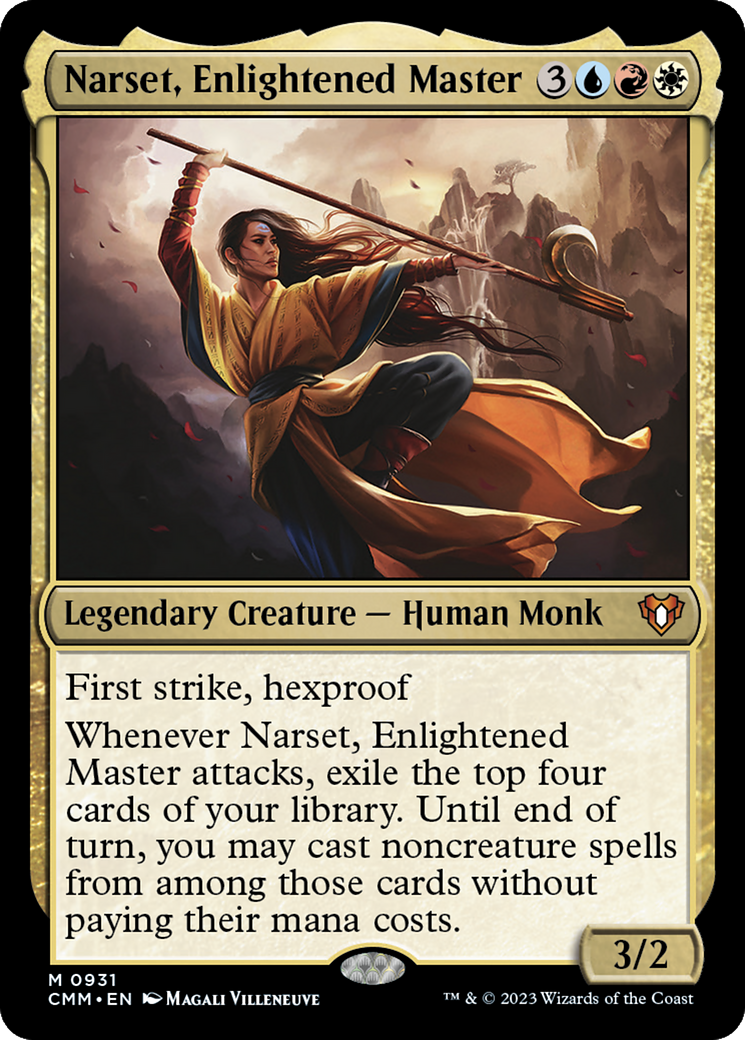 Narset, Enlightened Master [Commander Masters] | Exor Games Dartmouth