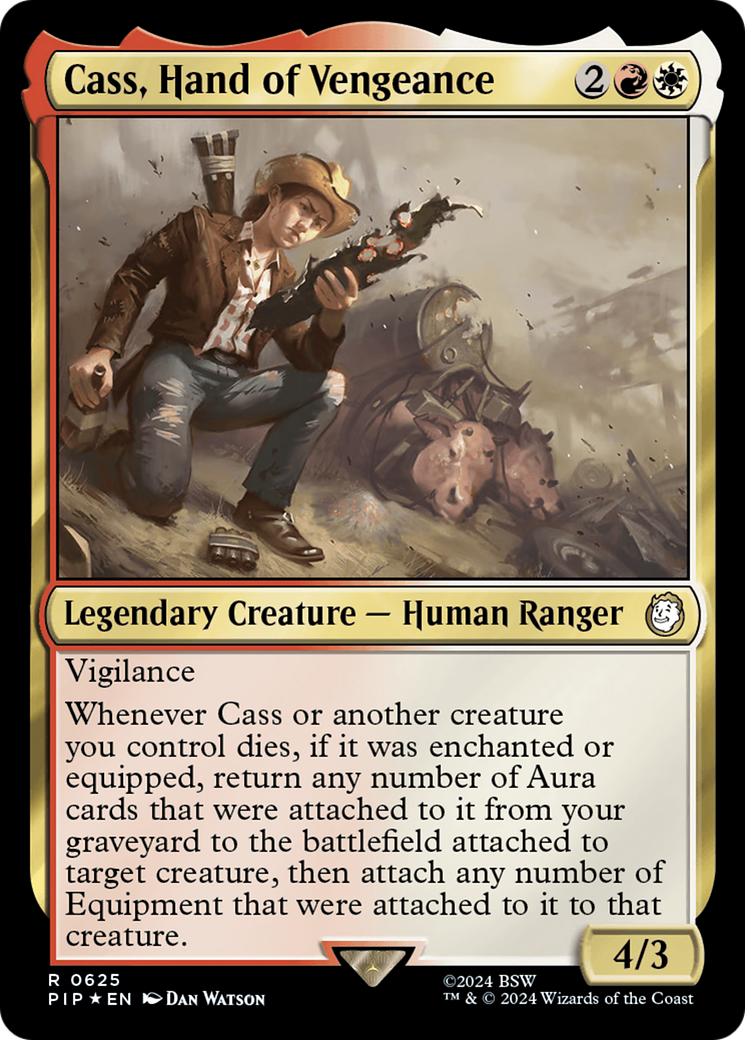 Cass, Hand of Vengeance (Surge Foil) [Fallout] | Exor Games Dartmouth