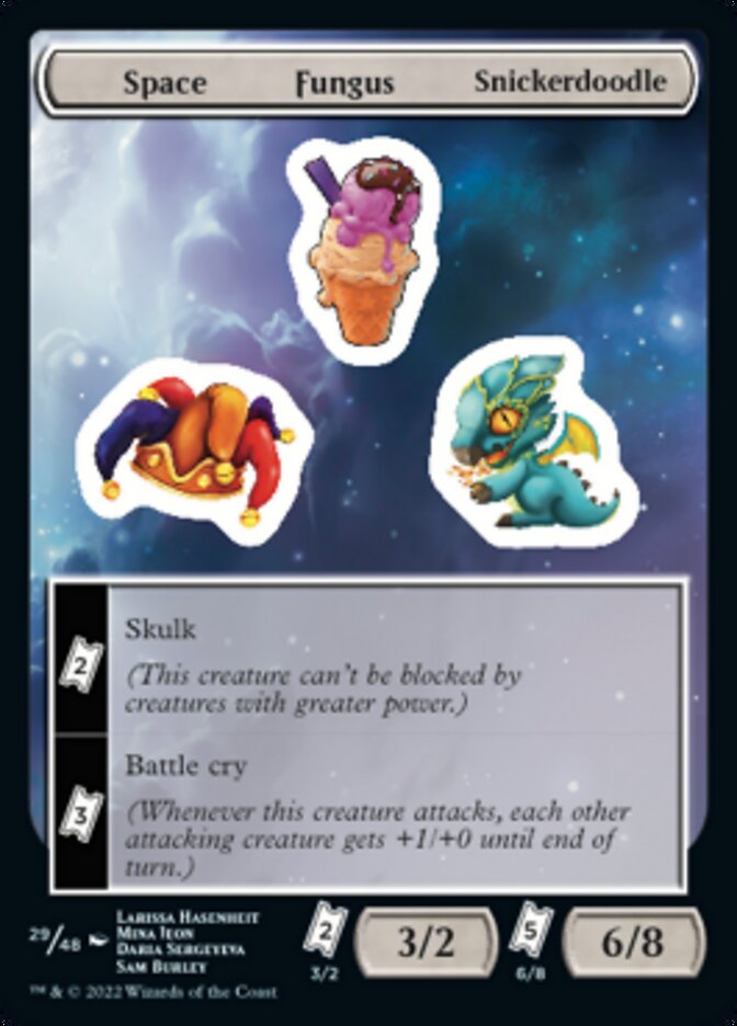 Space Fungus Snickerdoodle [Unfinity Stickers] | Exor Games Dartmouth