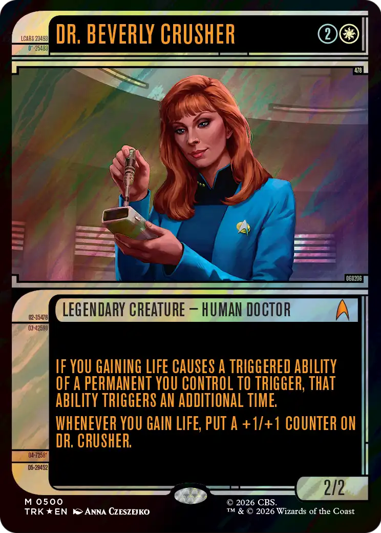 Dr. Beverly Crusher (Showcase) (Surge Foil) [Star Trek] | Exor Games Dartmouth