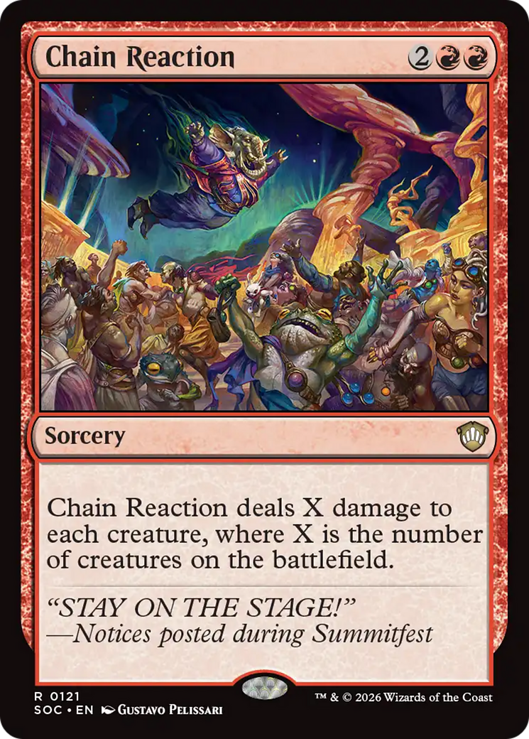 Chain Reaction [Secrets of Strixhaven Commander] | Exor Games Dartmouth