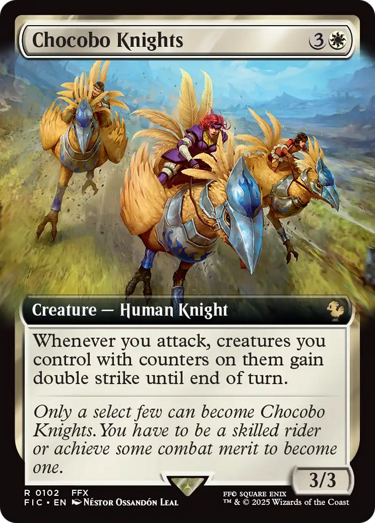 Chocobo Knights (Extended Art) [FINAL FANTASY Commander] | Exor Games Dartmouth