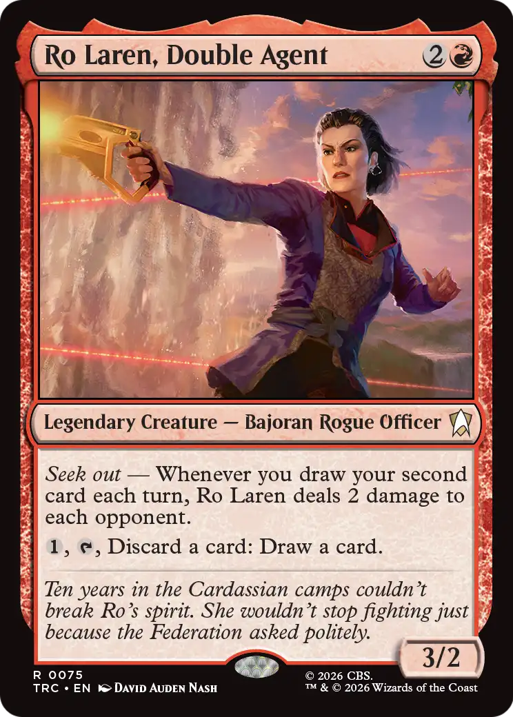 Ro Laren, Double Agent (Surge Foil) [Star Trek Commander] | Exor Games Dartmouth