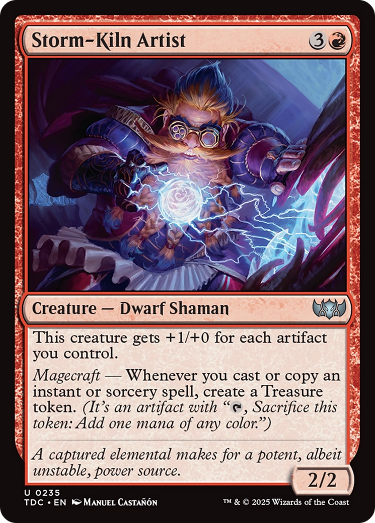 Storm-Kiln Artist [Tarkir: Dragonstorm Commander] | Exor Games Dartmouth