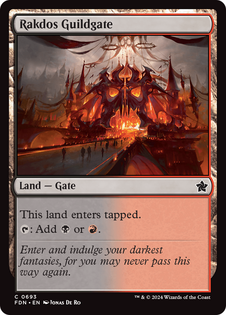 Rakdos Guildgate [Foundations] | Exor Games Dartmouth