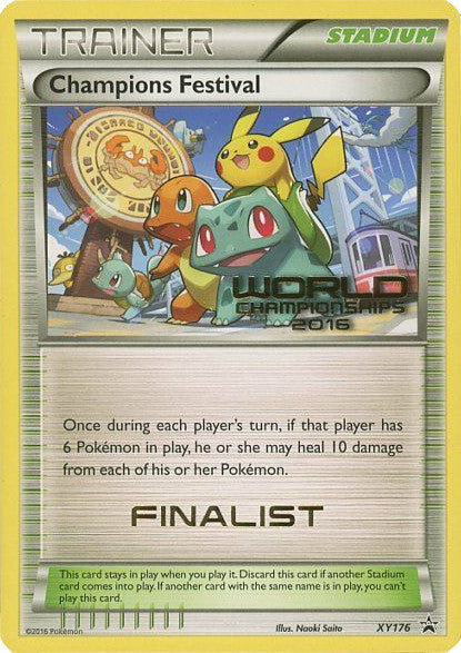 Champions Festival (XY176) (2016 Finalist) [XY: Black Star Promos] | Exor Games Dartmouth