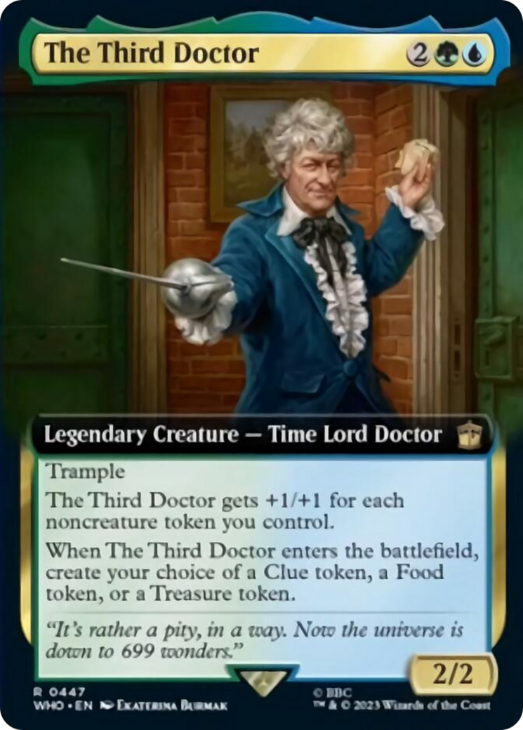 The Third Doctor (Extended Art) [Doctor Who] | Exor Games Dartmouth