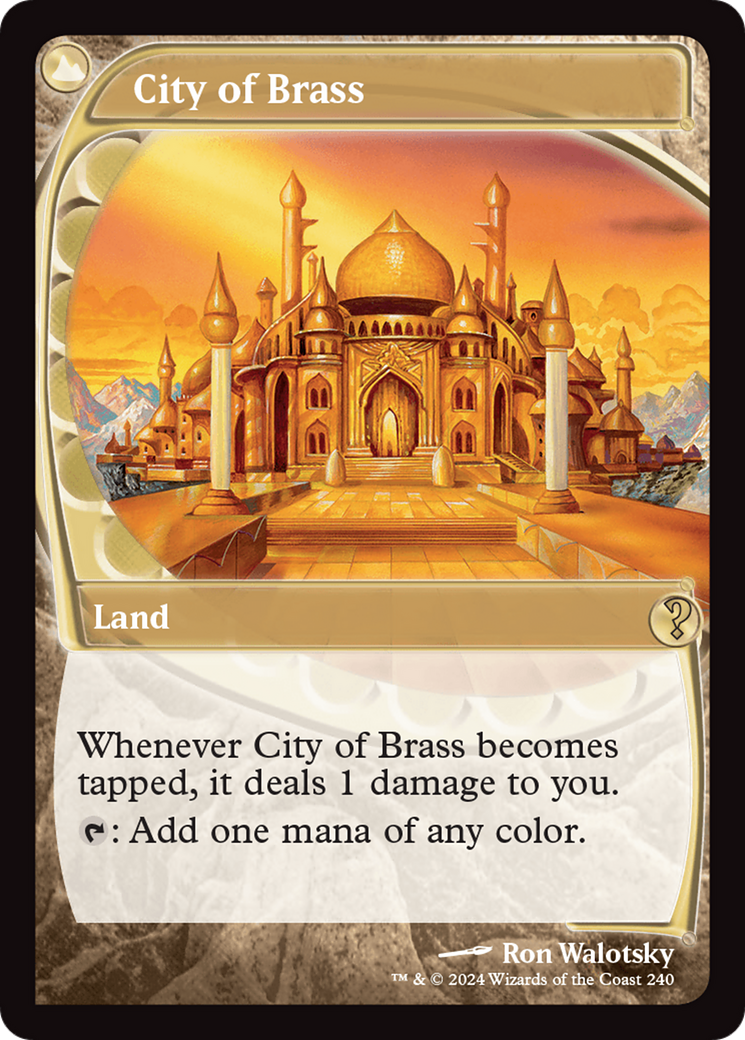 City of Brass (Future Sight) [Mystery Booster 2] | Exor Games Dartmouth